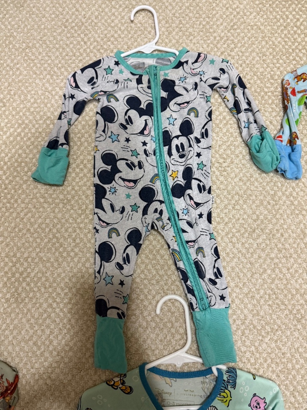 Little Sleepies 0-3 months